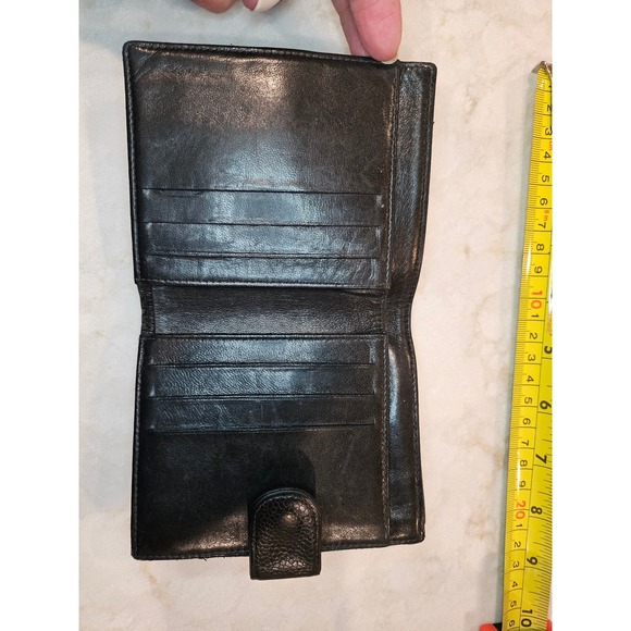 Chanel Wallet Caviar Leather Bifold CC Logo Snap Closure‎ Compact - Picture 2 of 14